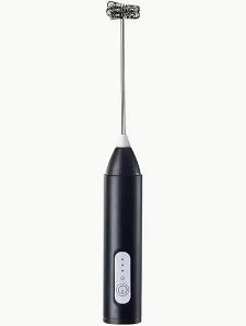 Premium Rechargeable Drink Mixer & Frother – Clump-Free in Seconds